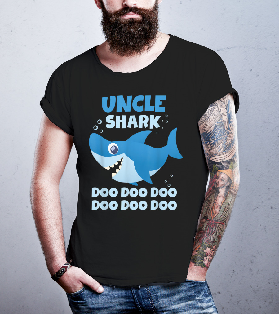 Uncle Shark Doo Doo Doo Doo Doo Doo T-Shirt