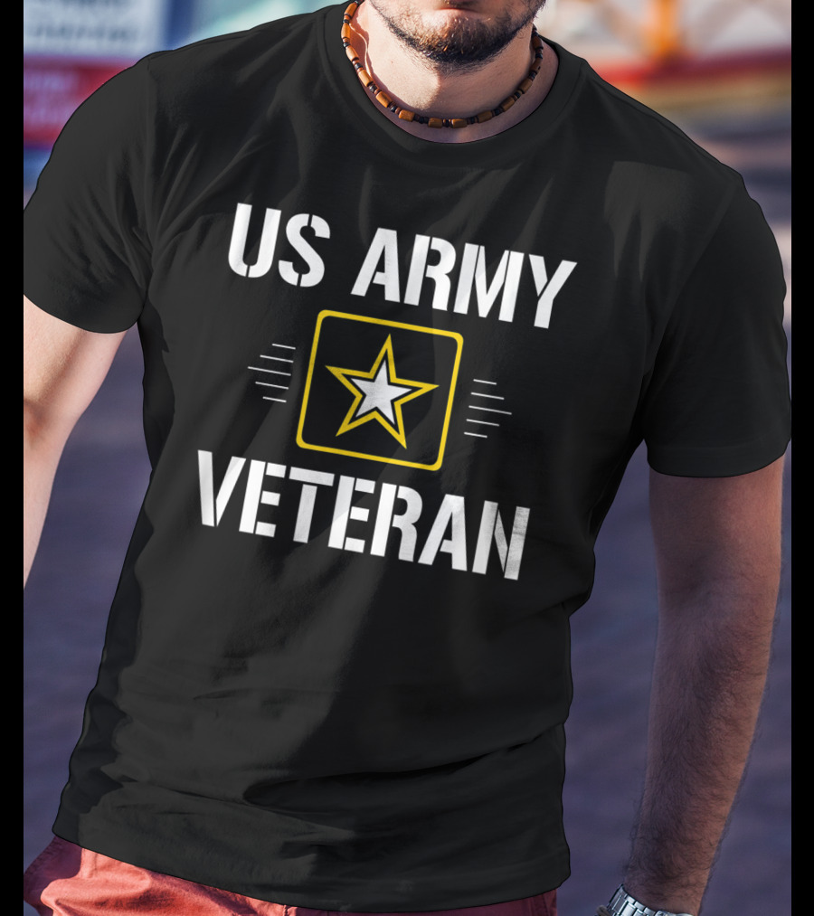 US Army Veteran Star Emblem T-Shirt