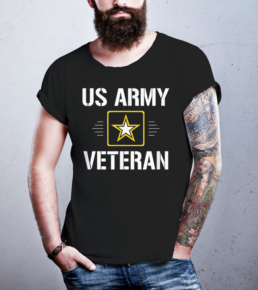 US Army Veteran Star Emblem T-Shirt