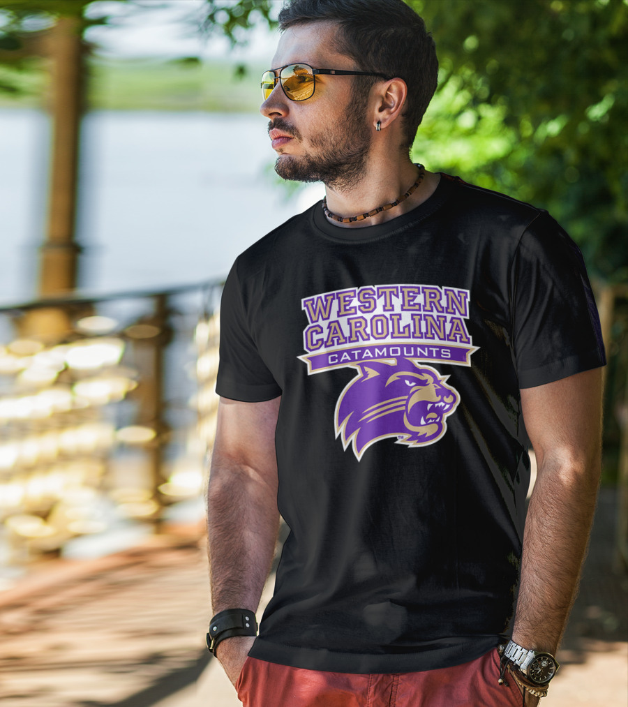 Western Carolina Catamounts NCAA Women's Men's PPWCA T-Shirt