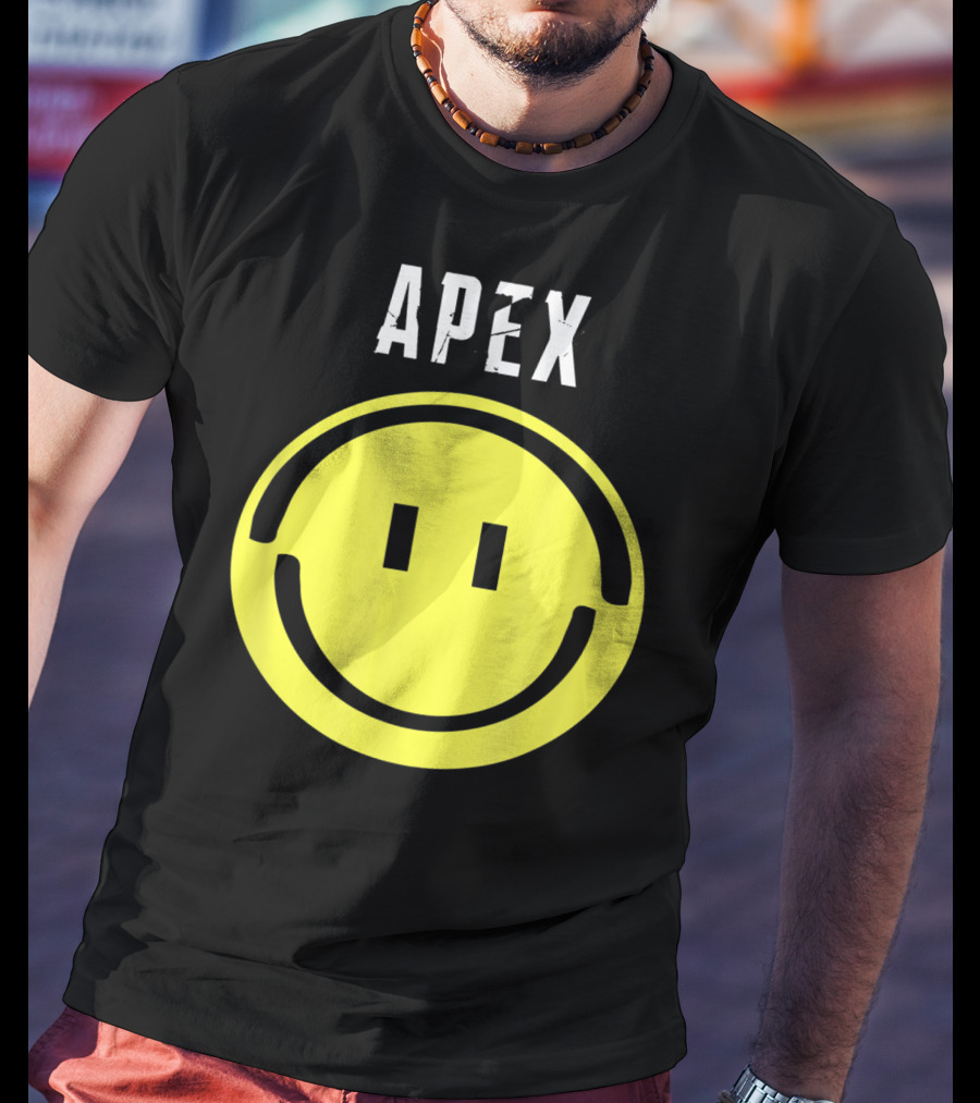 APEX Happy Pathfinder Game Smiley Face T-Shirt