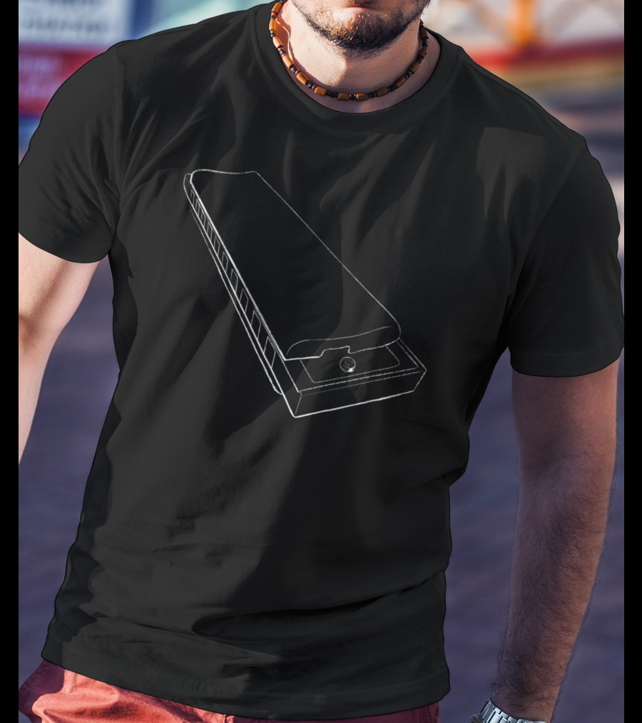 Harmonica Wind Instrument Music T-Shirt