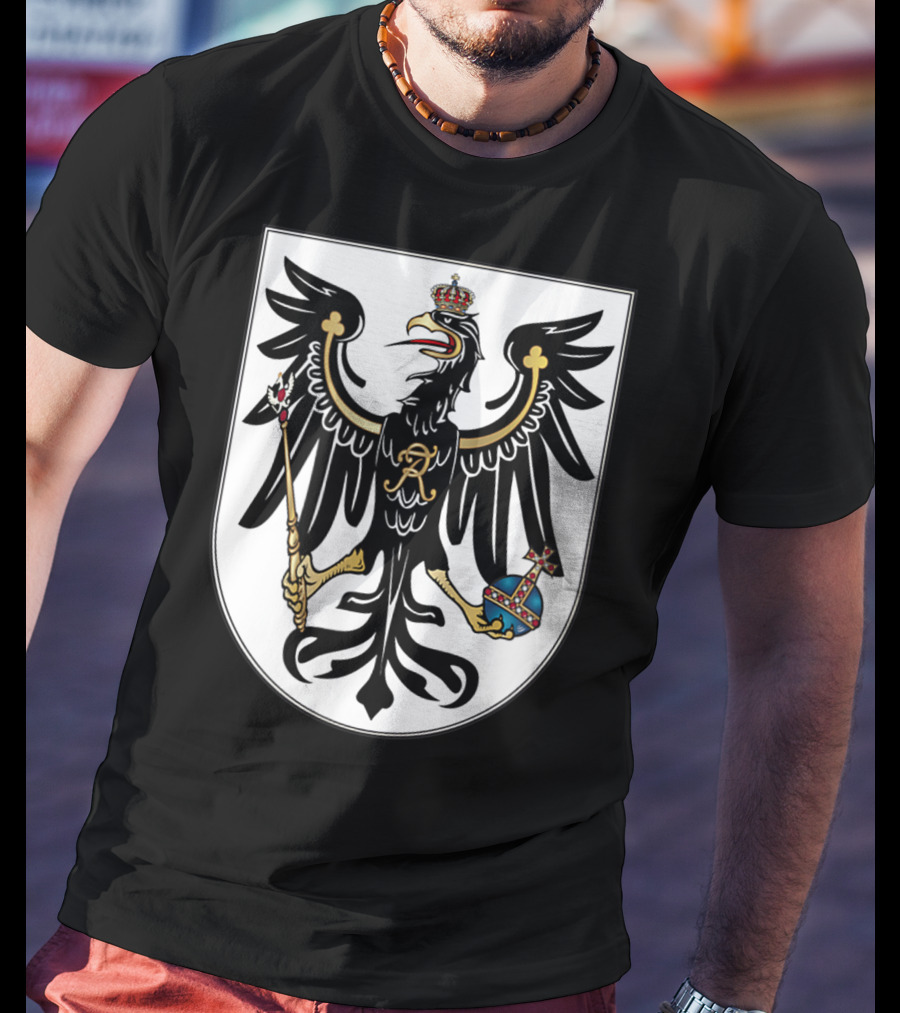 Kingdom Of Prussia Prussian Eagle Coat Of Arms Crest T-Shirt