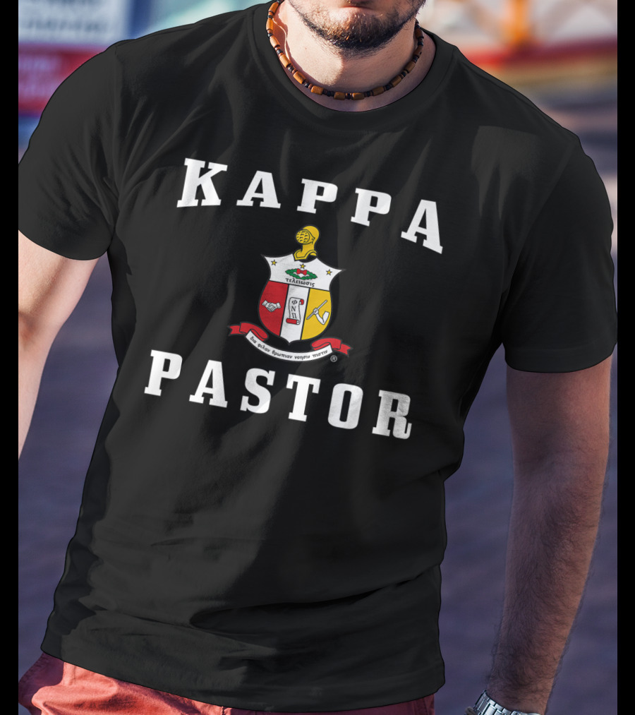 Kappa Alpha Psi Fraternity Pastor Emblem T-Shirt