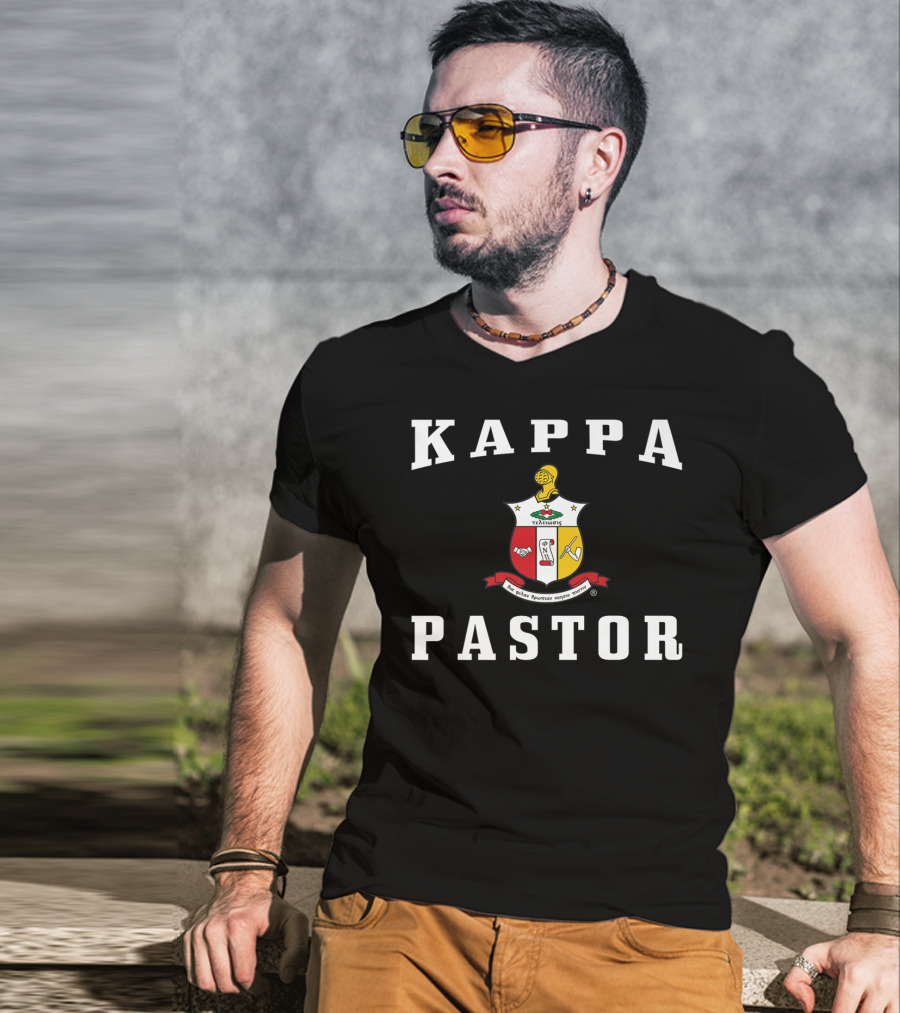 Kappa Alpha Psi Fraternity Pastor Emblem T-Shirt