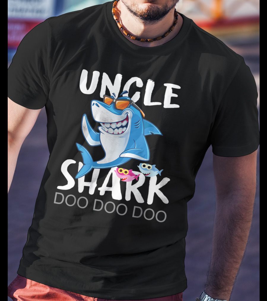 UNCLE SHARK DOO DOO DOO From Wife T-Shirt
