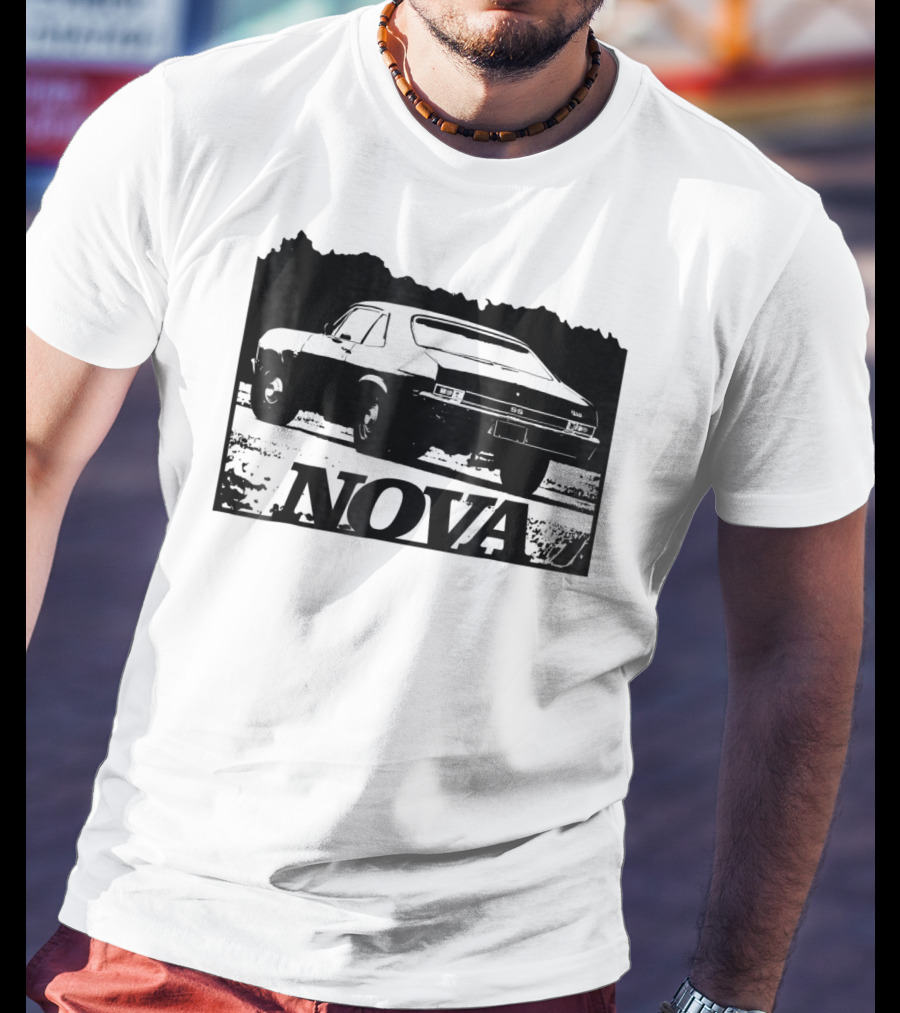 Nova Muscle Car 1968 Show Classic Auto T-Shirt