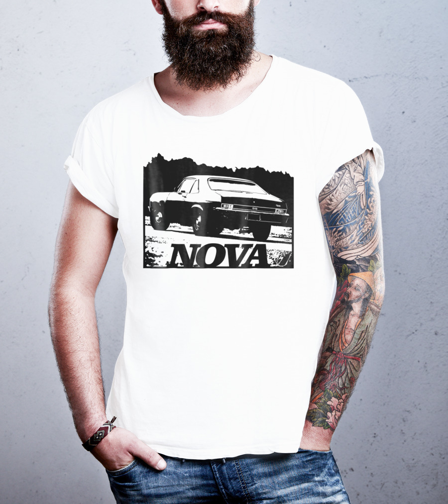 Nova Muscle Car 1968 Show Classic Auto T-Shirt