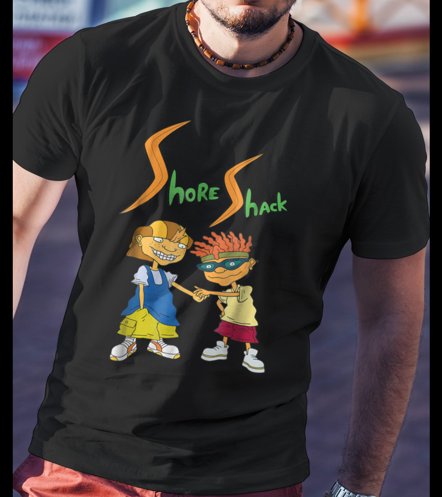 Nickelodeon Rocket Power Shore Shack Twister Reggie Shaka Brah T-Shirt