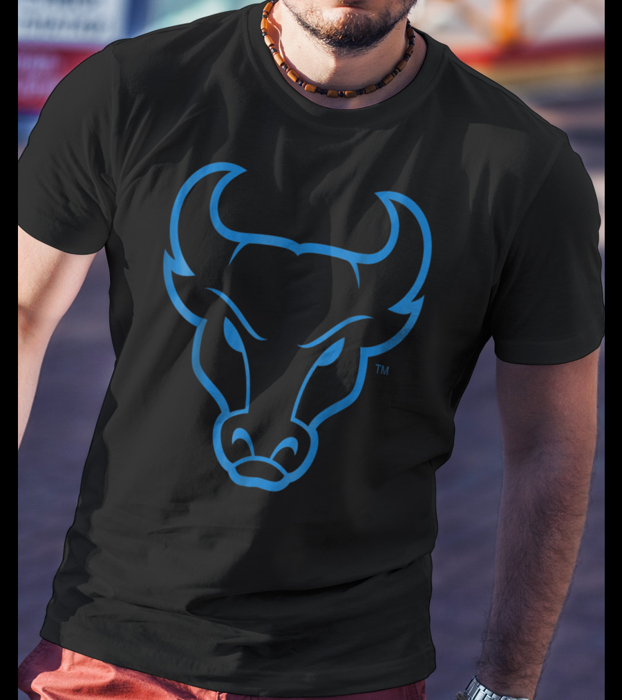 Buffalo Bulls Logo University Merchandise T-Shirt