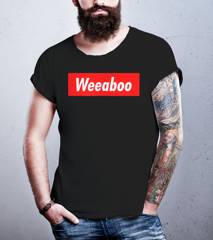 Weeaboo Box Logo Anime Fan T-Shirt