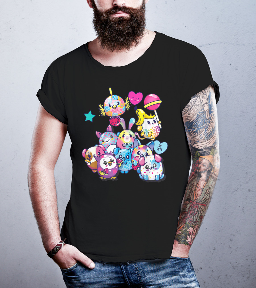 Pikmi Pops Friends So Cute Party With Colorful Characters T-Shirt