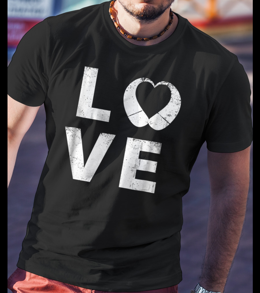Love Heart Cochlear Implant T-Shirt
