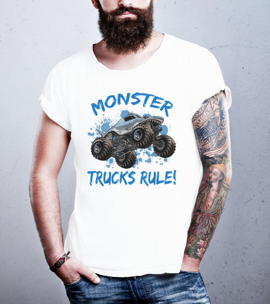 MONSTER TRUCKS RULE T-Shirt