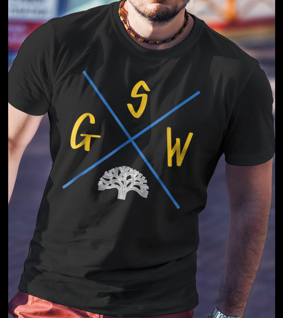 GSW Oakland California Oak Tree T-Shirt