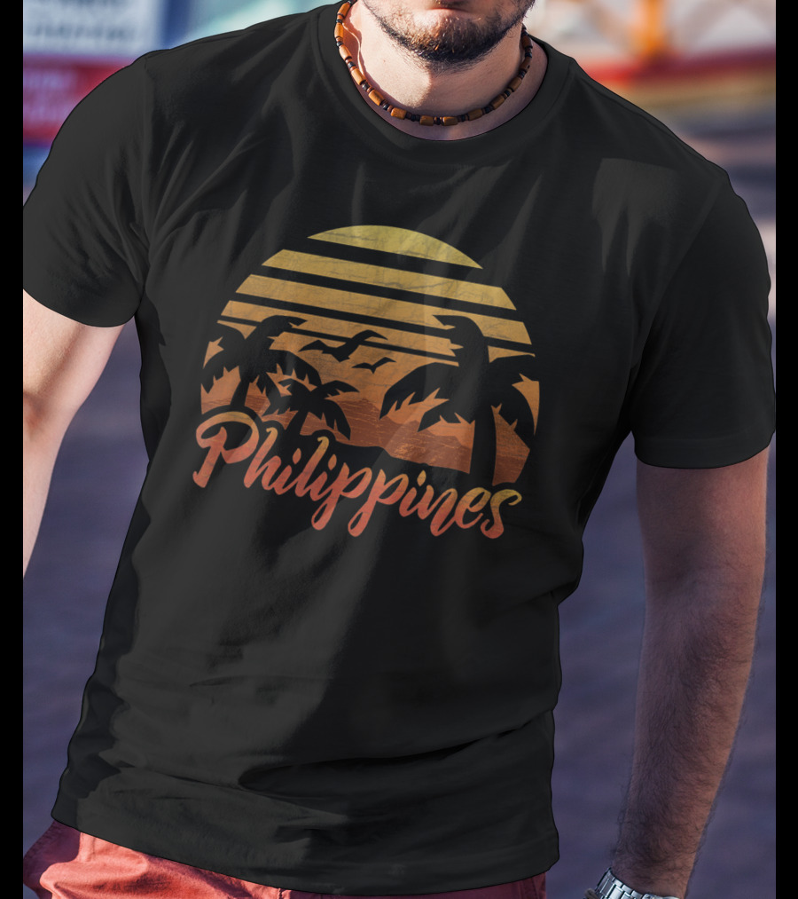 Philippines Tropical Sunset T-Shirt