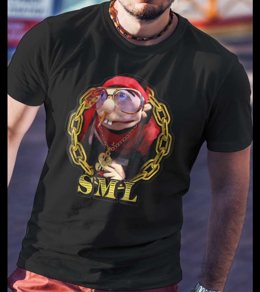 SML Rapper Jeffy Doll With Gold Chain Doll T-Shirt