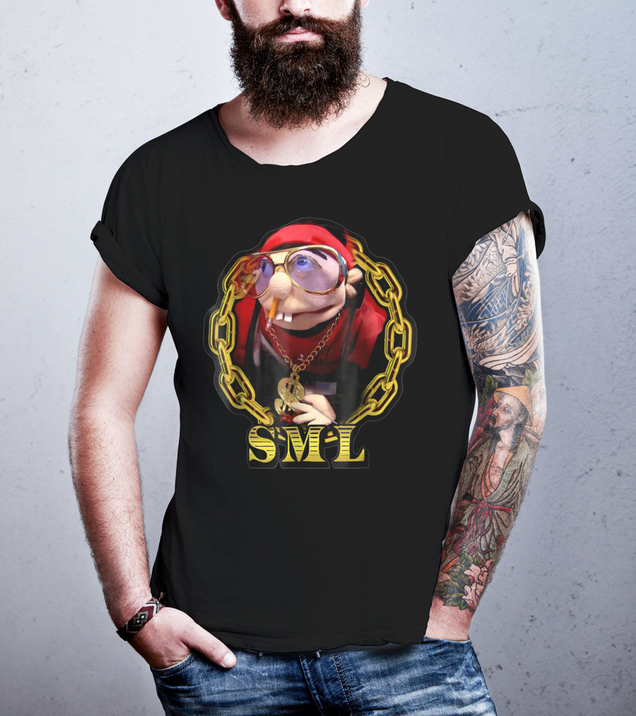 SML Rapper Jeffy Doll With Gold Chain Doll T-Shirt