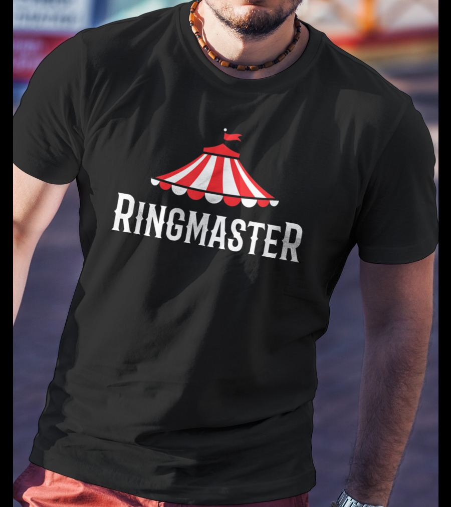 Ringmaster Circus Tent Costume For Theme Party T-Shirt