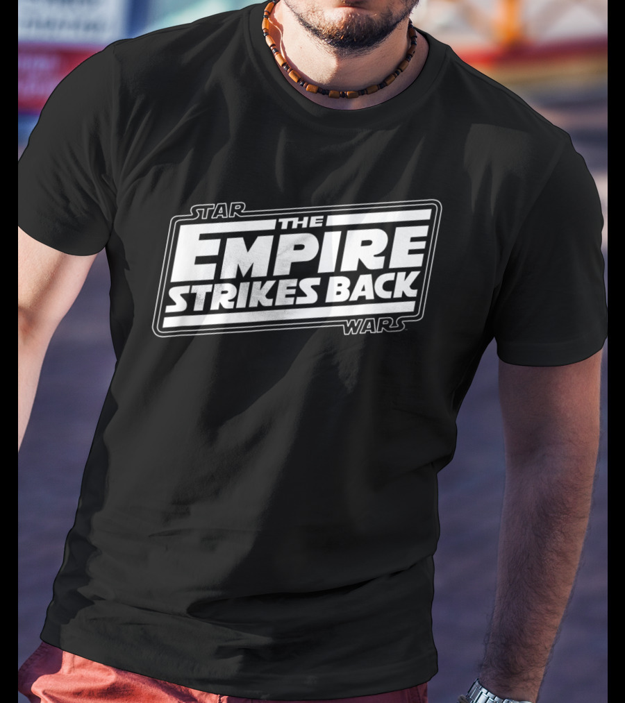 Star Wars The Empire Strikes Back Angled Movie T-Shirt