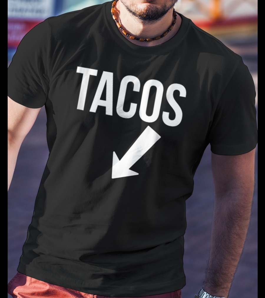 Tacos Arrow Pregnancy Announcement T-Shirt