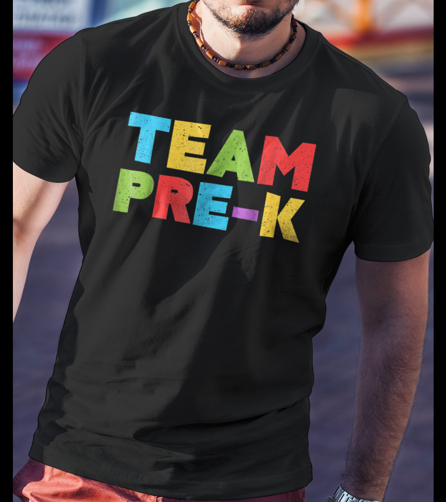 Team Pre K Teacher Back To School T-Shirt