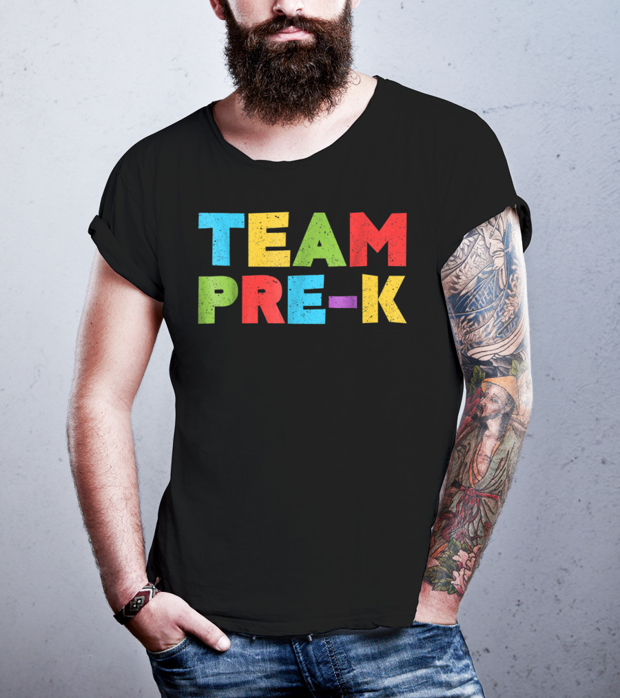 Team Pre K Teacher Back To School T-Shirt