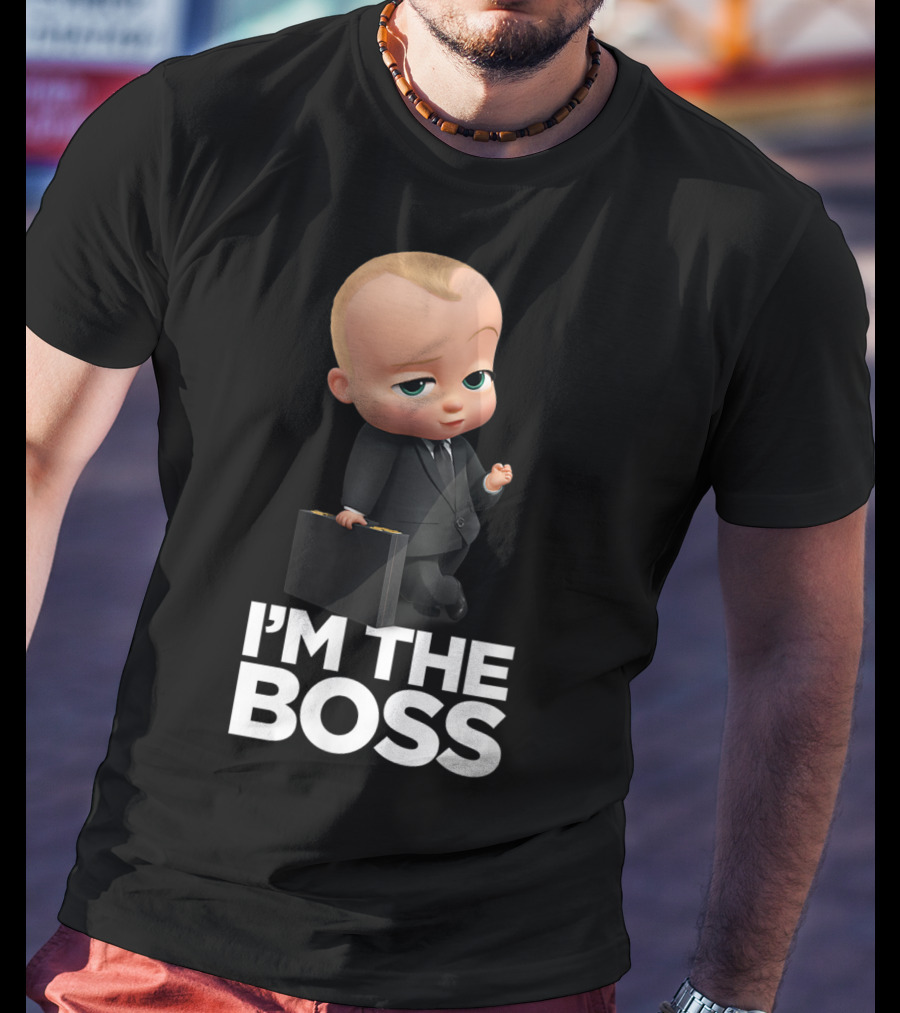 The Boss Baby I'm The Boss Suitcase Character T-Shirt