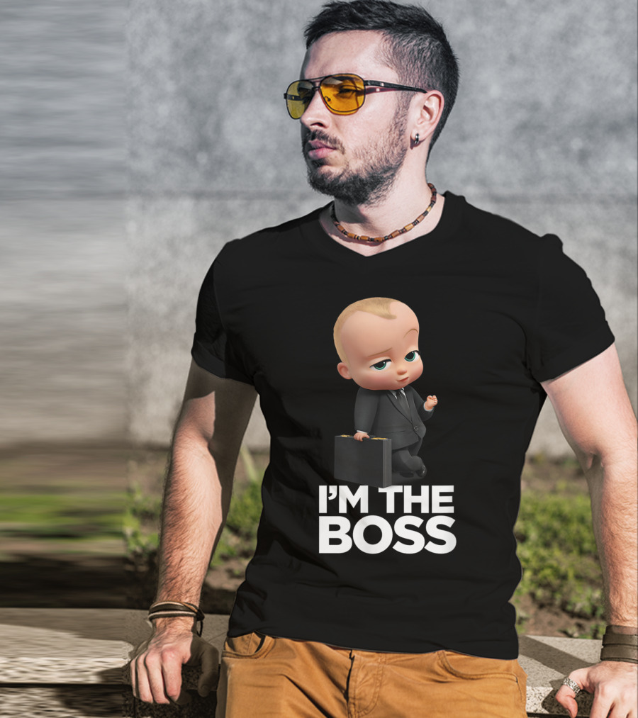 The Boss Baby I'm The Boss Suitcase Character T-Shirt