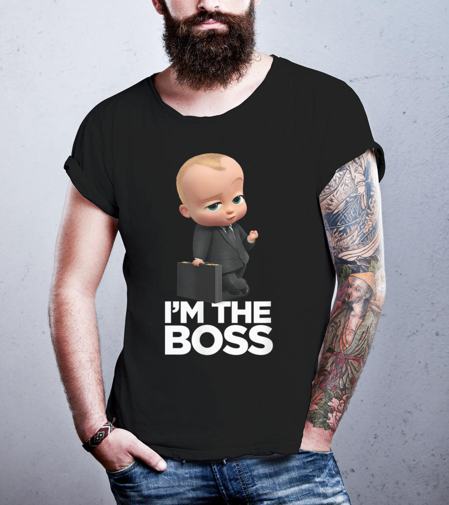 The Boss Baby I'm The Boss Suitcase Character T-Shirt
