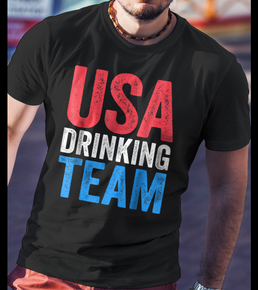 USA Drinking Team Fourth Of July T-Shirt