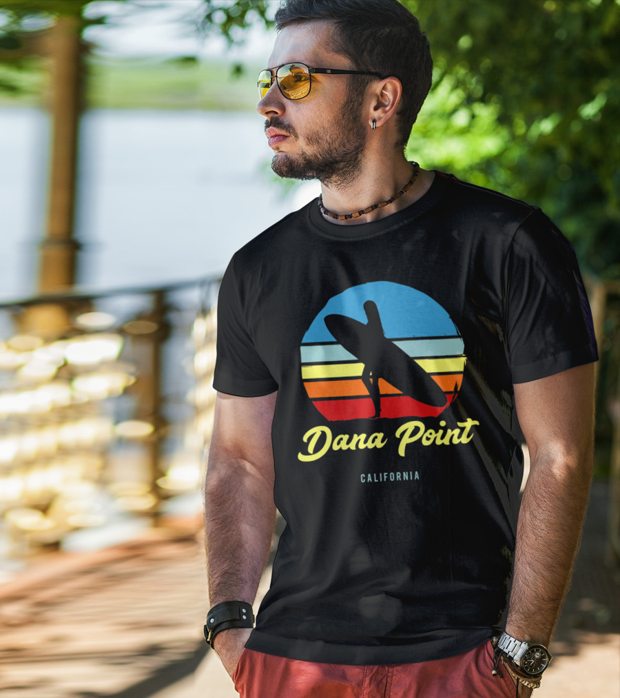 Dana Point California Vintage Surf T-Shirt