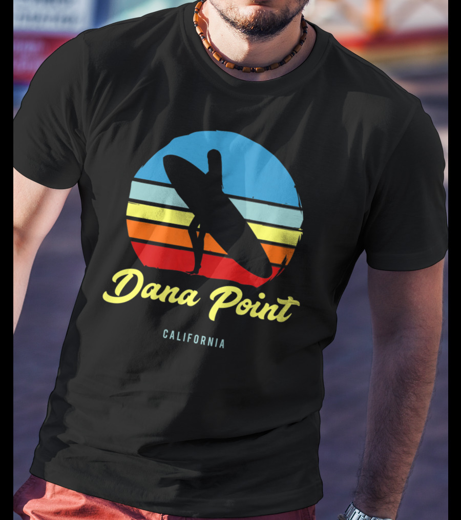 Dana Point California Vintage Surf T-Shirt