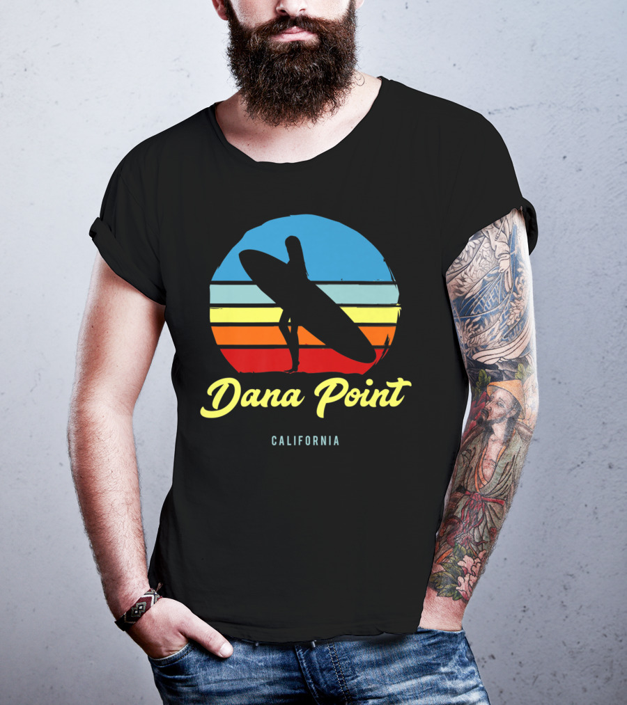 Dana Point California Vintage Surf T-Shirt