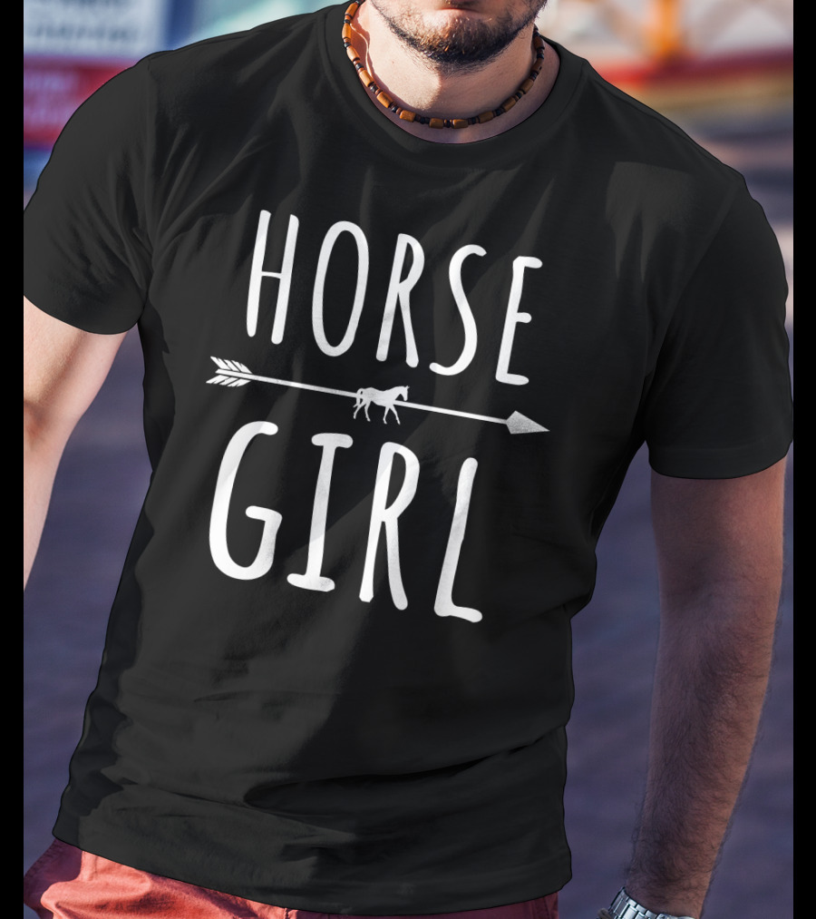 HORSE GIRL Arrow Amazing Horse T-Shirt