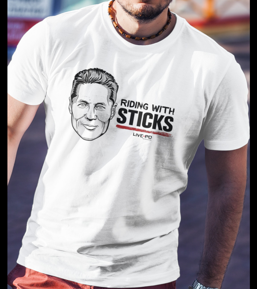 Riding With Sticks Live PD T-Shirt