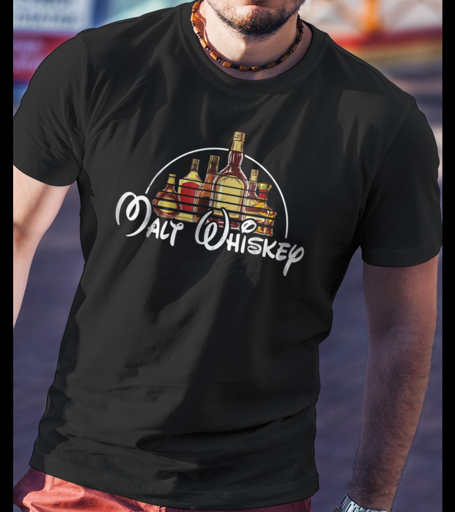 Malt Whiskey Bottles Collection T-Shirt