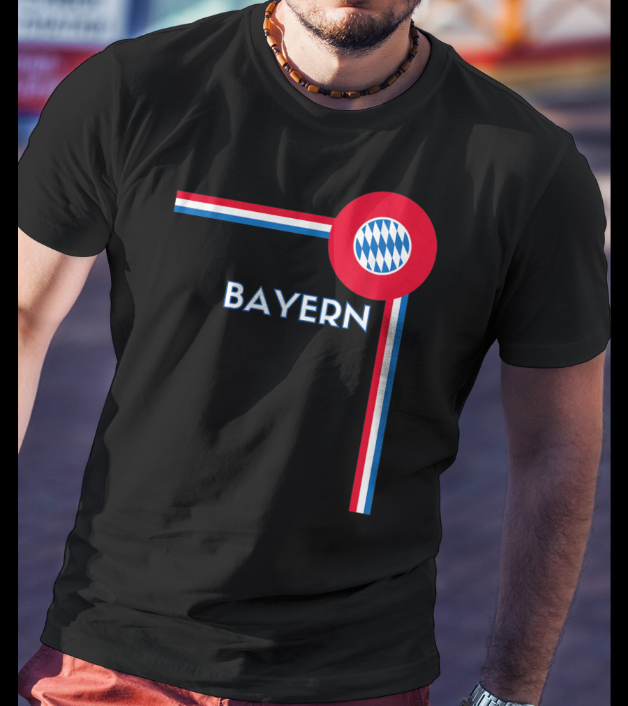 Bayern Munich Soccer FC Styled Spin Sports T-Shirt