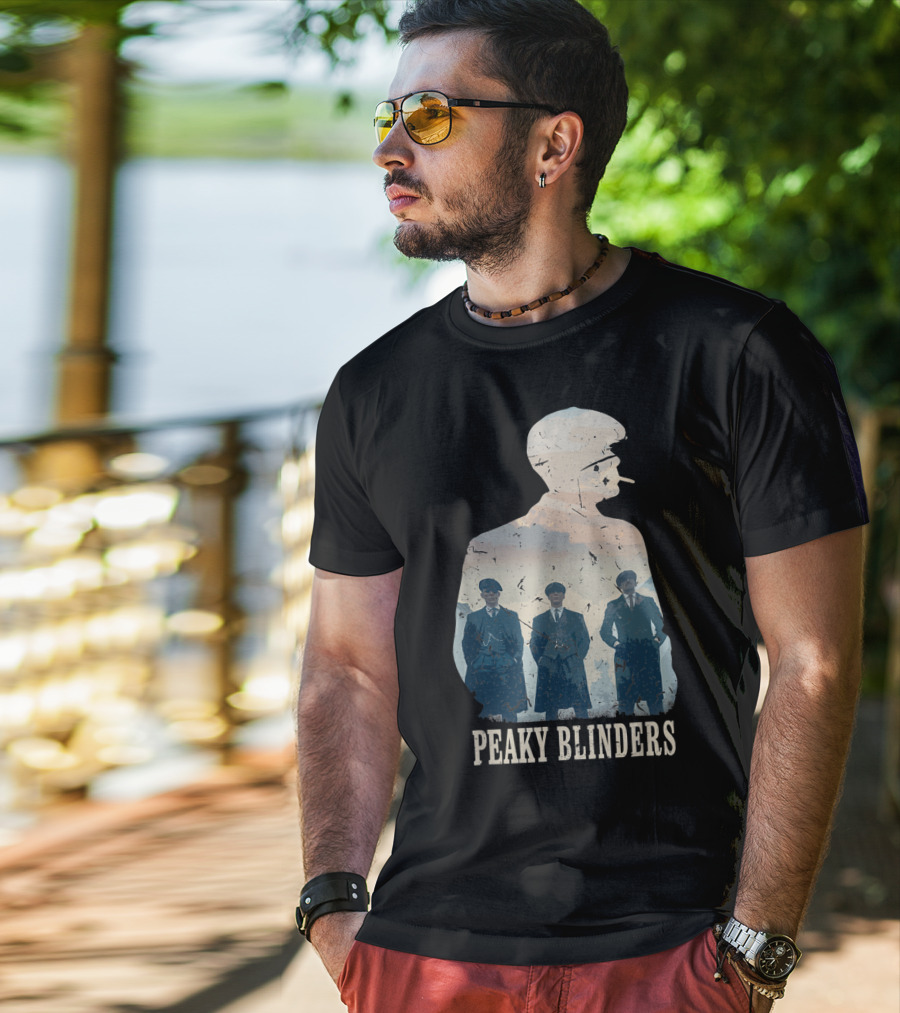 Peaky Blinders Vintage Silhouette Trio T-Shirt