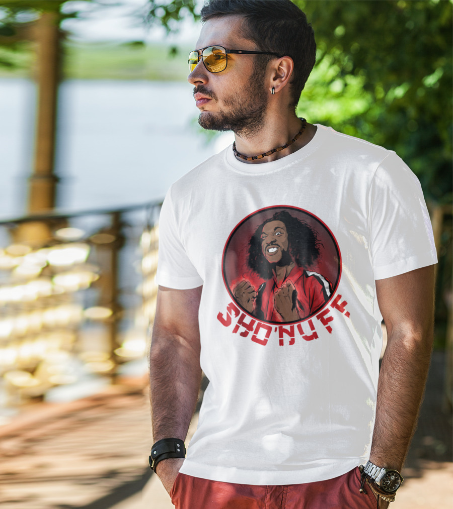 Sho'nuff Shogun Of Harlem Red Fists T-Shirt