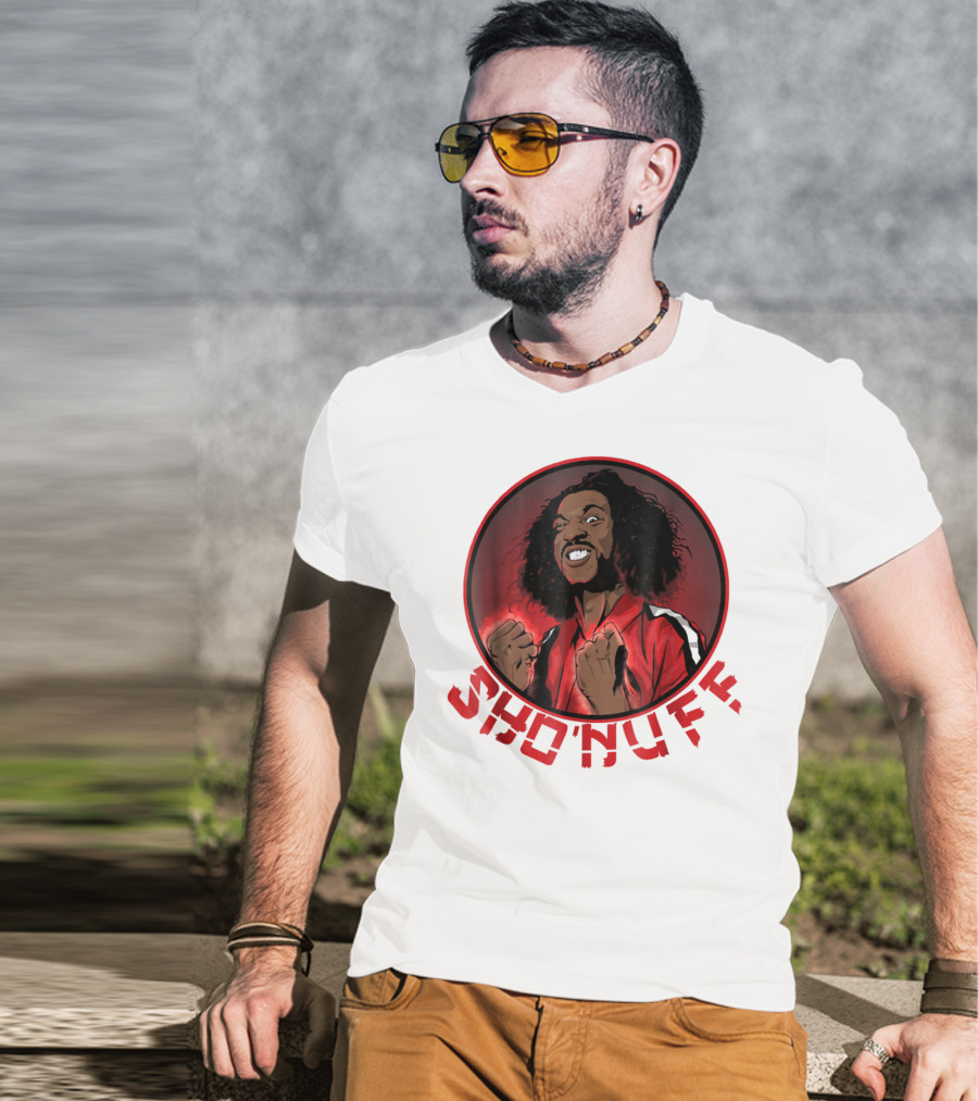 Sho'nuff Shogun Of Harlem Red Fists T-Shirt