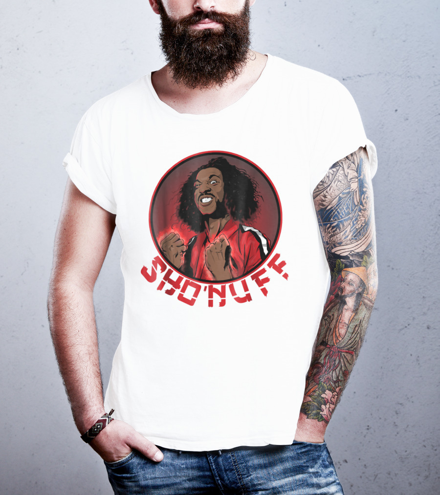 Sho'nuff Shogun Of Harlem Red Fists T-Shirt