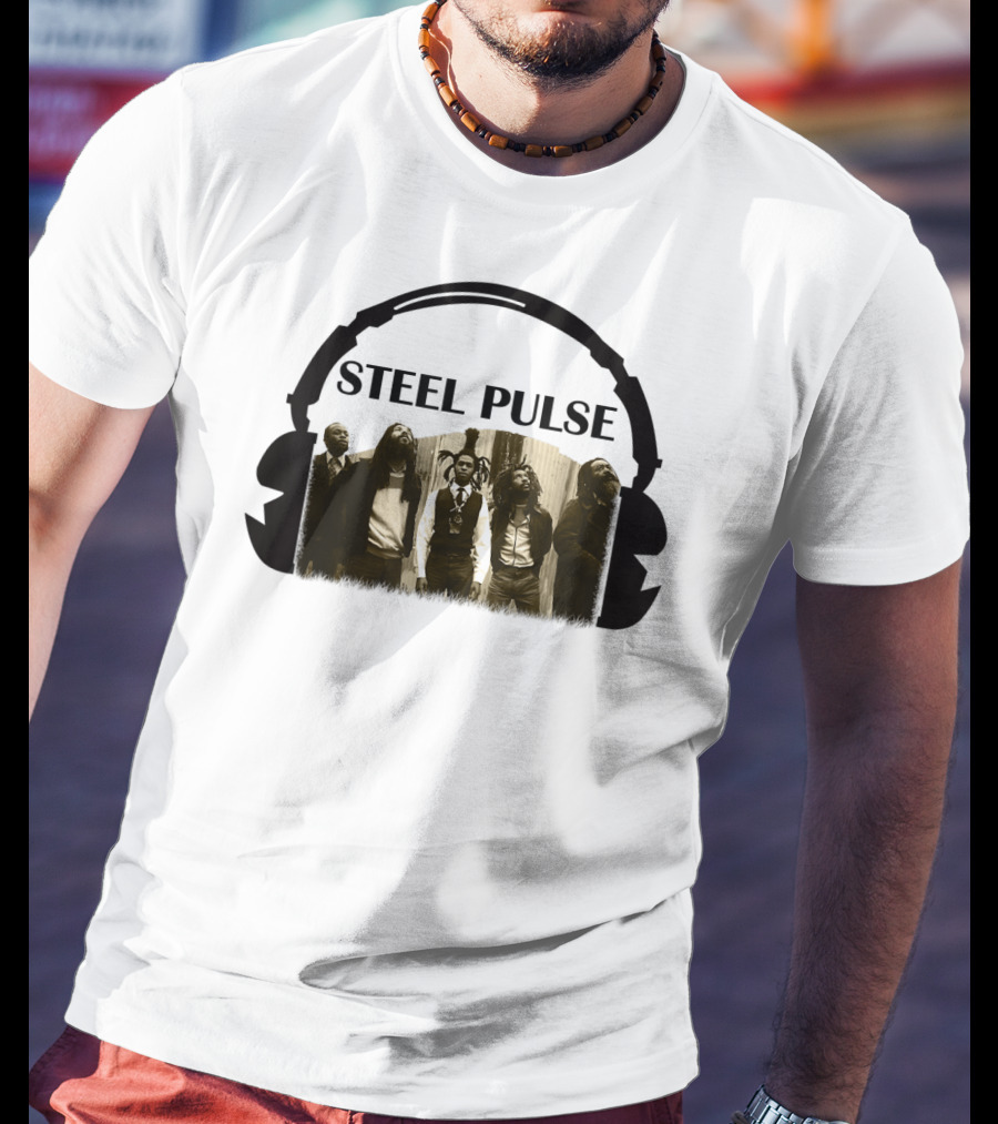 Steel Pulse Team Members Group T-Shirt