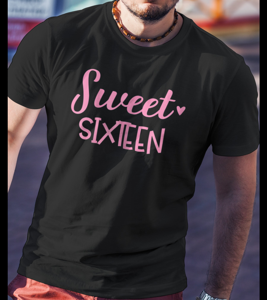 Sweet Sixteen Birthday Celebration For Teenage Girls T-Shirt
