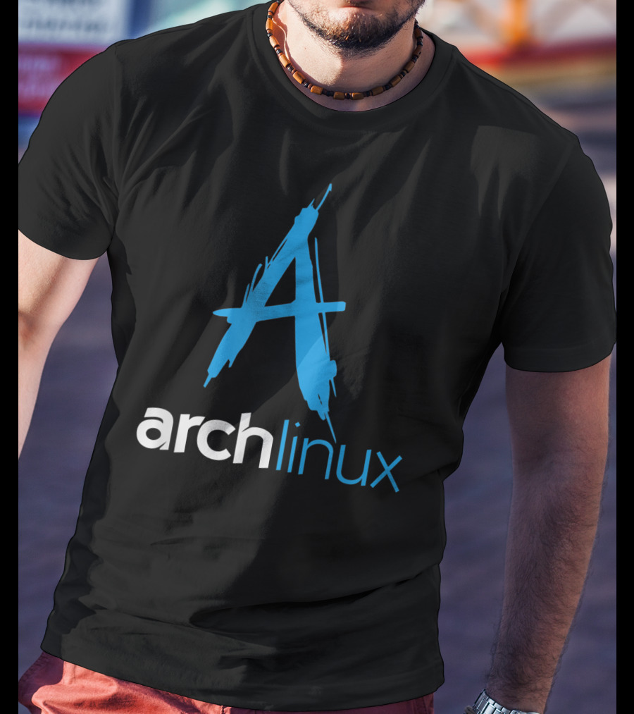 Arch Linux Lover Tagline And Open Source Os Arch Linux T-Shirt