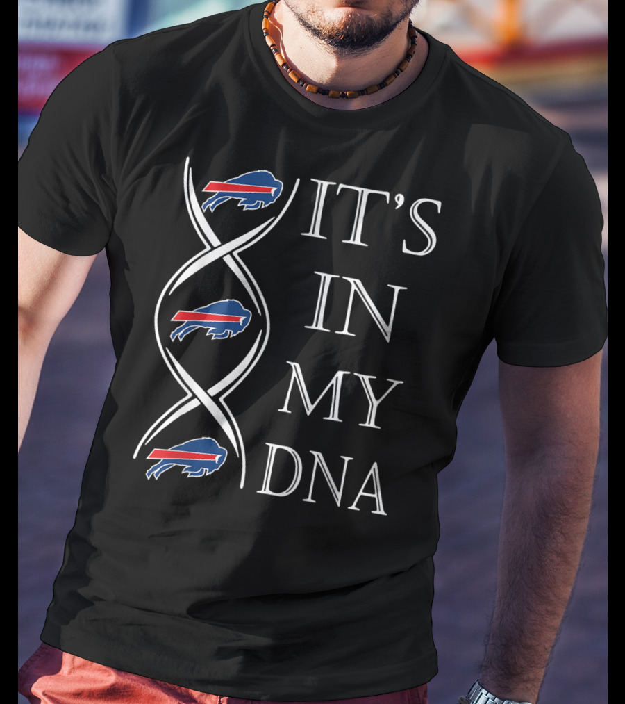 Christmas Buffalo Bills It's In My DNA Football T-Shirt