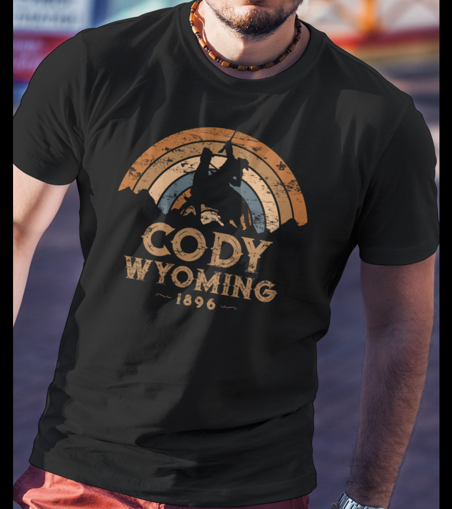 Cody Wyoming 1896 Buffalo Bill Wild West T-Shirt