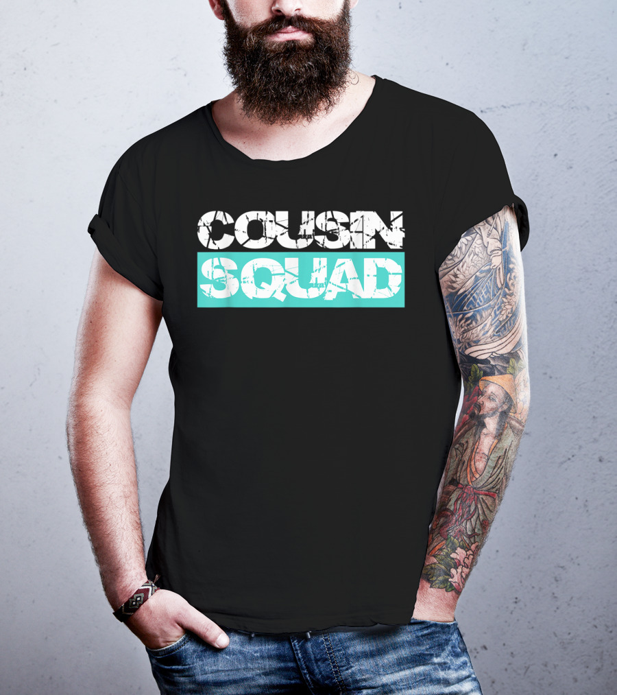 Cousin Squad Kids Women Men Girl Matching Family T-Shirt