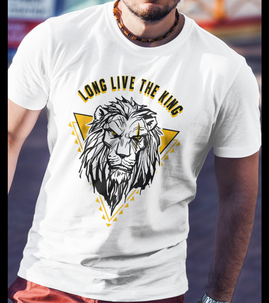 Disney The Lion King Live Action Long Live The King Scar T-Shirt