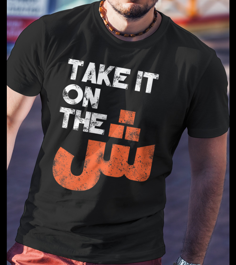 Take It On The Jeem Arabic Alphabet Sarcastic T-Shirt